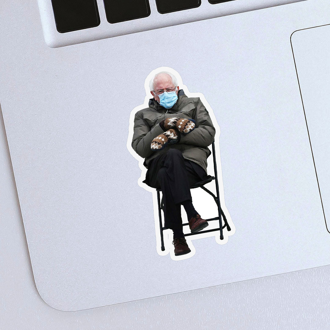 Bernie Sanders Sitting Sticker
