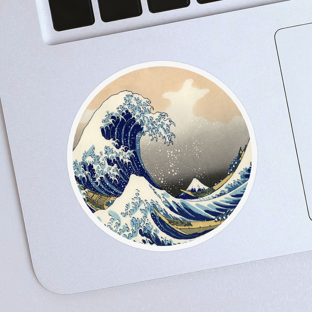 Great Wave Off Kanagawa Sticker