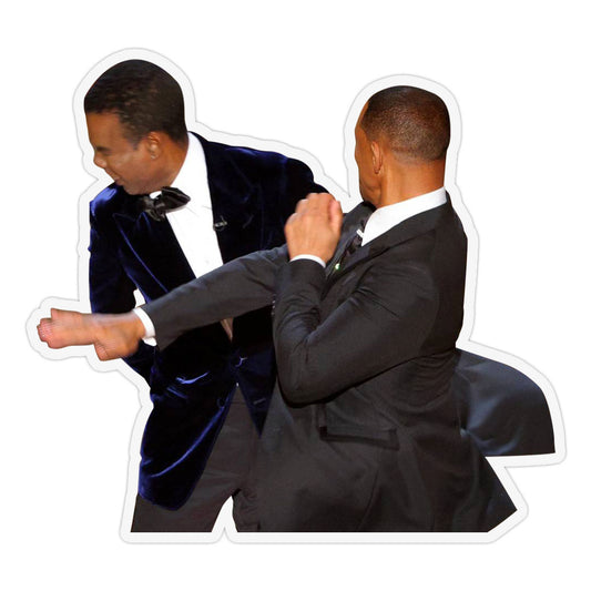 Will Smith Slaps Chris Rock at Oscars Sticker
