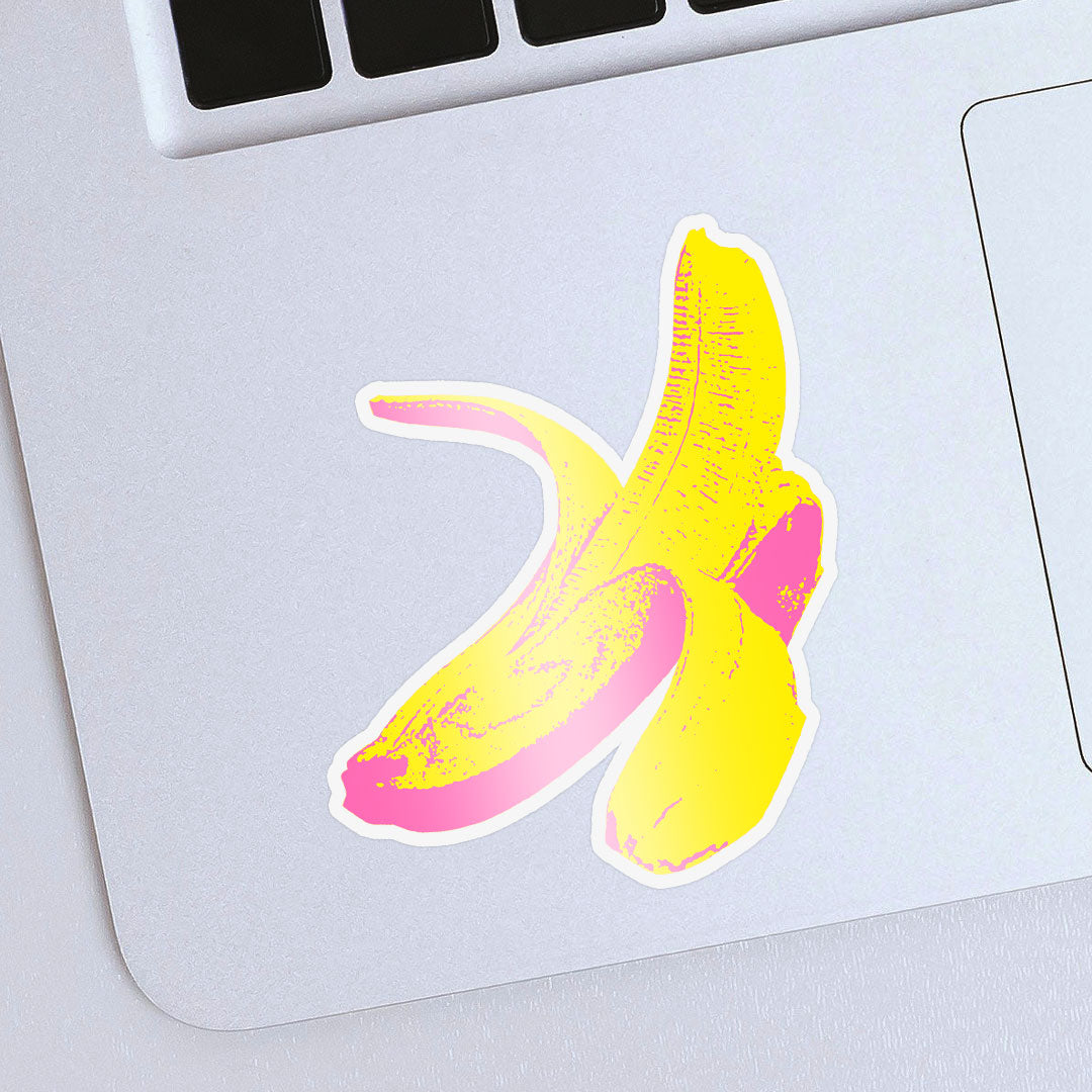 Banana Pop Art Sticker