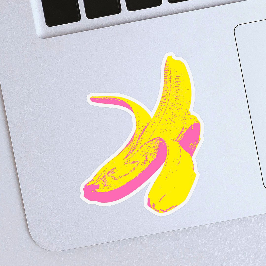 Banana Pop Art Sticker