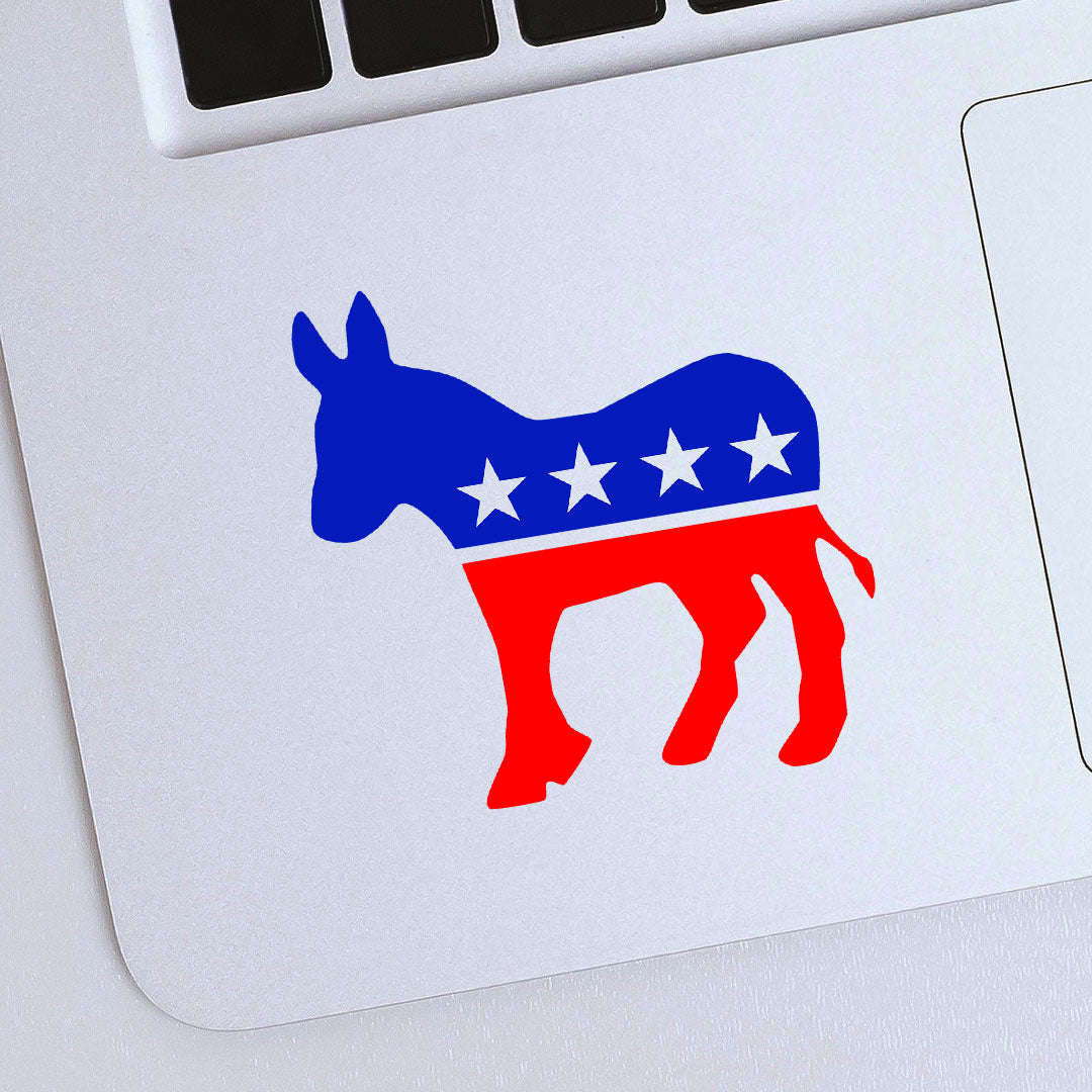 Democrat Donkey Sticker