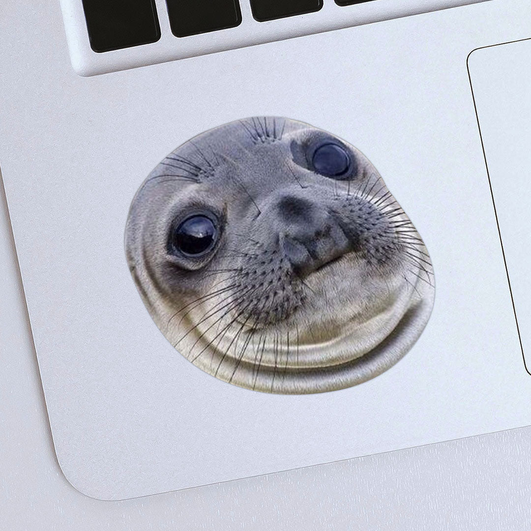 Awkward Seal Meme Sticker